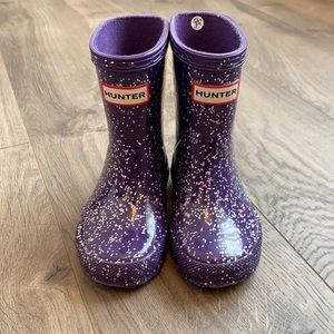 Special edition Hunter toddler rain boots
